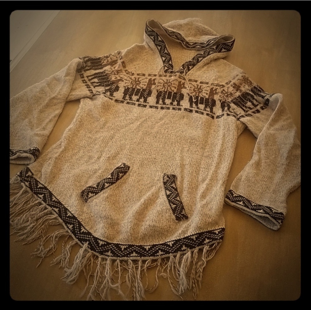 Alpaca Native American Sweater